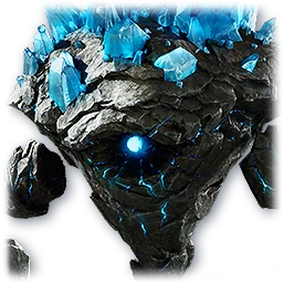 Blue Kalgolem pet portrait from AION 2