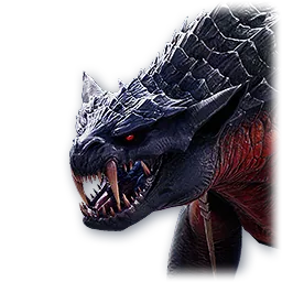 Drakan Guard Dog pet portrait from AION 2