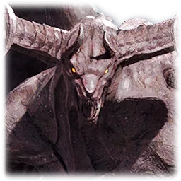 Flame Stone Guardian Statue pet portrait from AION 2