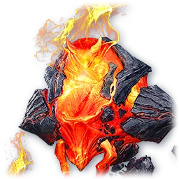Intermediate Fire Spirit pet portrait from AION 2